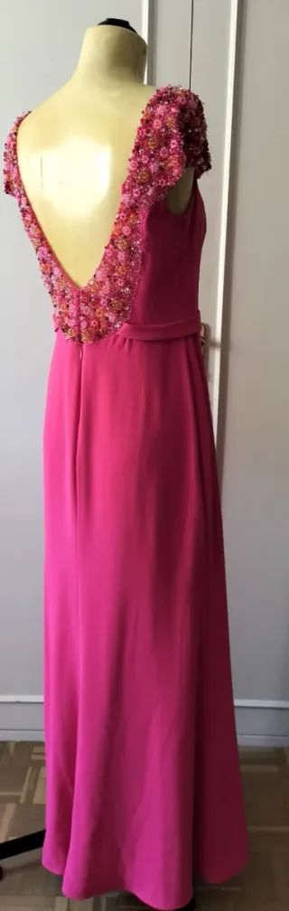 Vestido Rosa Clará invitada fiesta