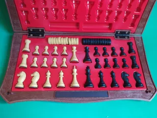 Scacchi e Dama Classic Magnetico vintage