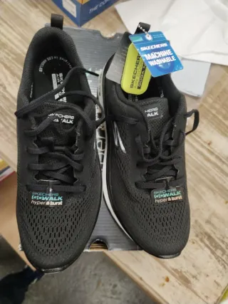 Zapatillas Skechers Go Walk Mujer Negras Talla 38