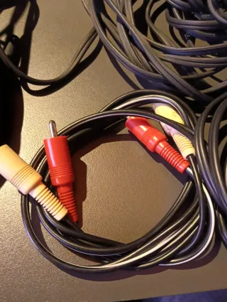 Lote Cables Audio RCA y Jack Varios