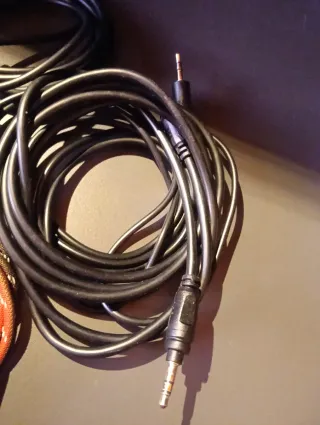 Lote Cables Audio RCA y Jack Varios