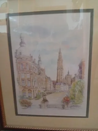 Cuadro Lámina Ciudad 50x70cm