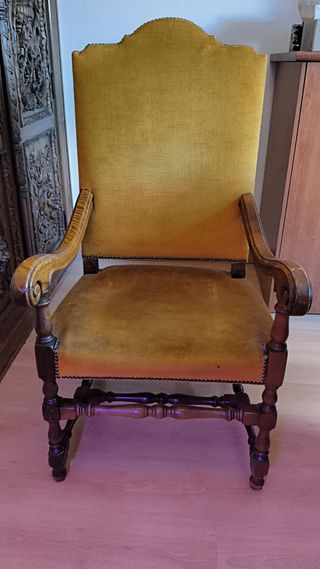Sillón estilo francés siglo XVIII