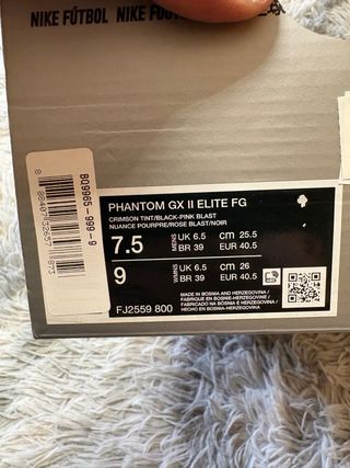 Nike Phantom GX II Elite FG Arancione/Rosa