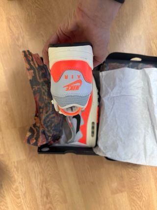 Nike air max 1 x Patta Hyper Crimson Black Pure