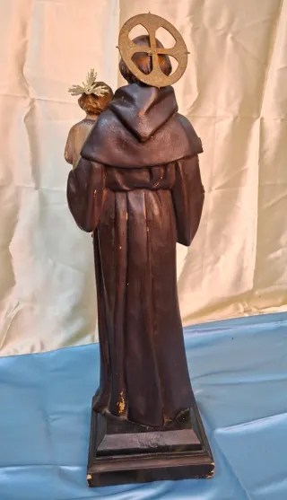 Escultura San Antonio con Niño Jesús