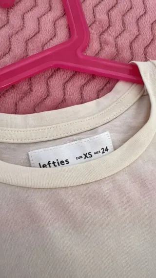 Camiseta Lefties beige Talla XS