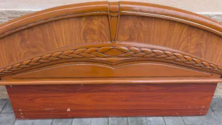 Cabecero de Madera Marrón