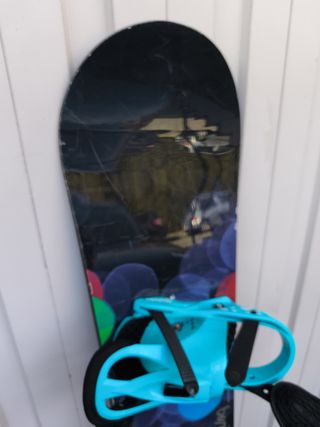 Tabla Snow Burton con Fijaciones + botas T 39