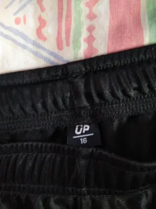 Pantalón chándal Up mujer negro Talla S