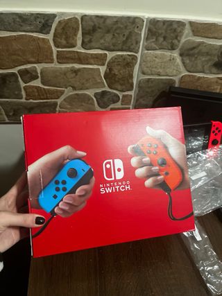 Nintendo Switch Joy-Con Blu/Ros