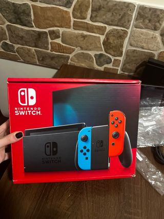 Nintendo Switch Joy-Con Blu/Ros