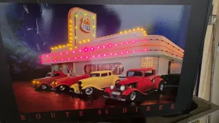 Cuadro LED Escenas Míticas