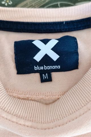 Sudadera Blue Banana salmon