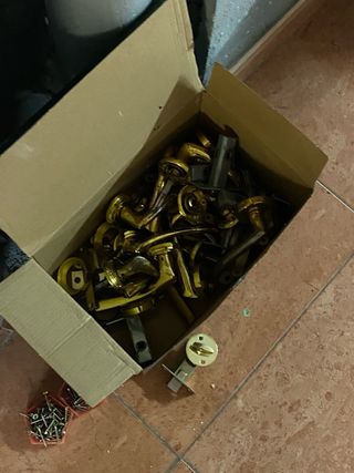 Puertas de madera con cristal