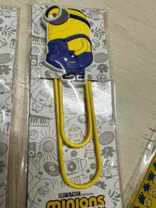 Set cancelleria Minions: righelli, gomme, ecc.