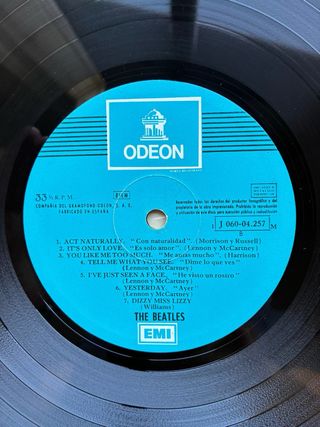 Vinilo LP The Beatles Help! (MOCL 136)