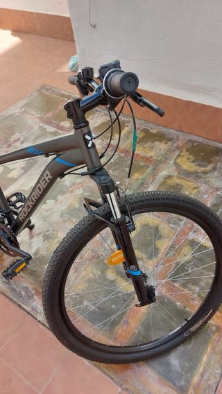 Bicicleta Rockrider ST 520 Gris