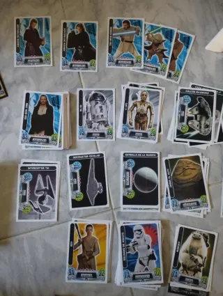 Cromos Star Wars completo