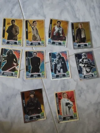 Cromos Star Wars completo
