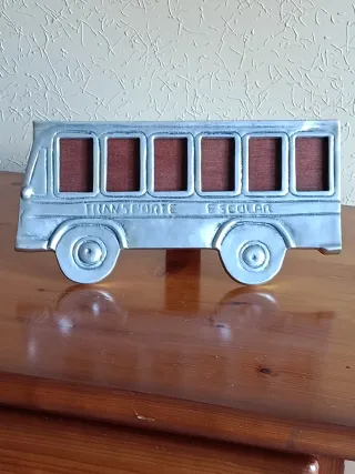 Portafotos Artesanía Mexicana Piuter