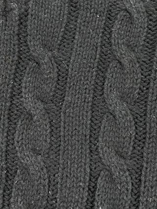 Jersey Punto L.L. Bean Negro Talla M