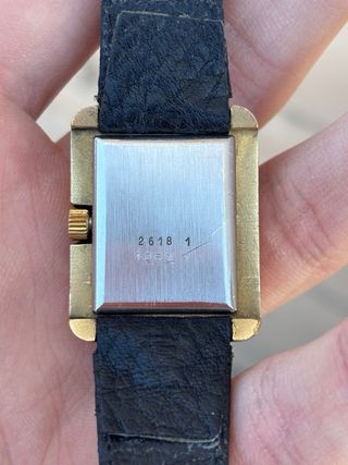 Reloj Vintage Jean Perret Geneve- Estilo Tank