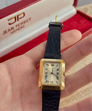 Reloj Vintage Jean Perret Geneve- Estilo Tank