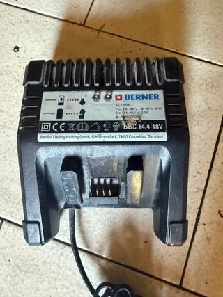 Cargador Berner BBC 14,4-18V