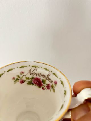 Taza y platillo de Royal Albert