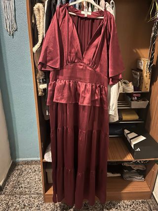 Vestido Cortefield elegante rojo Valorado en 200€