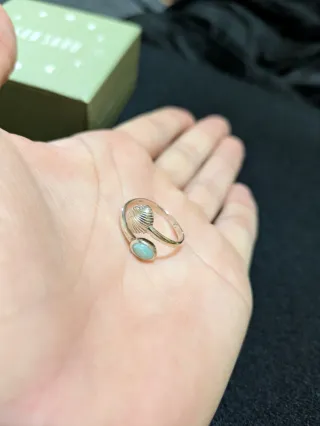 Anillo San Saru Plata Vikshepa NUEVO
