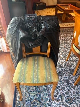Abrigo Parka Anapurna XL Azul-Negro Muy Acolchada