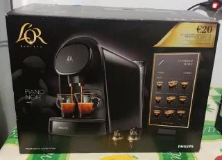 Cafetera L'OR Barista Piano Noir Philips