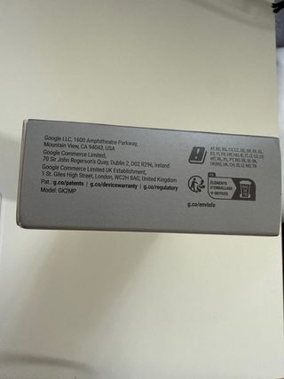 Google Pixel 7 128GB Negro Nuevo Sellado