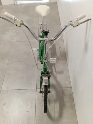 Bicicleta Tarrot Verde Plegable