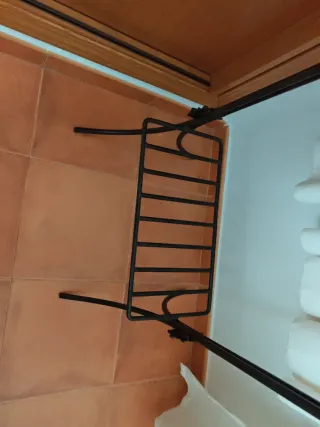 Toallero de hierro forjado