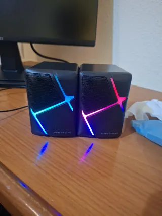 Altavoces Mars Gaming Negros