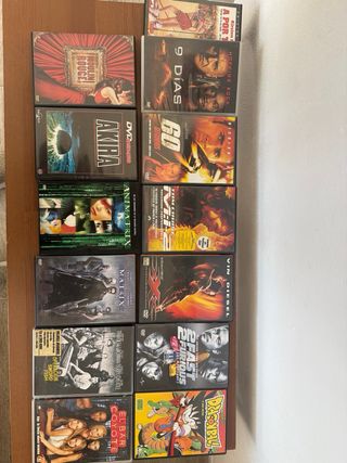 Lote 15 Películas DVD y Blu-ray