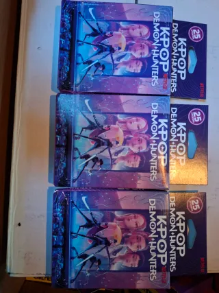 K-Pop Demon Hunters Netflix Sticker Pack 3 blister