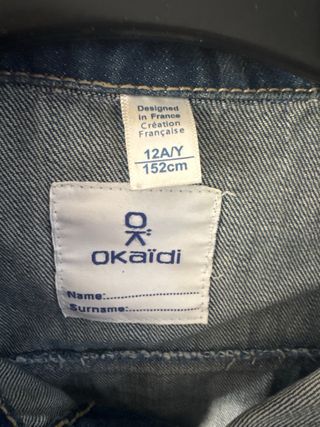 Giacche denim blu
