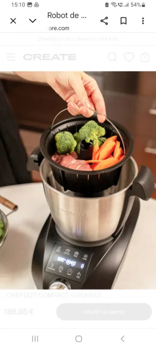 Robot de cocina CHEFBOT COMPACT CONNECT