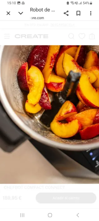 Robot de cocina CHEFBOT COMPACT CONNECT