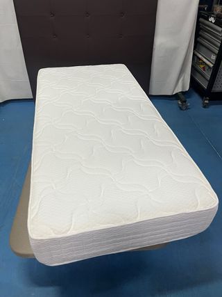 Base Tapizada y Colchón Visco 90x190
