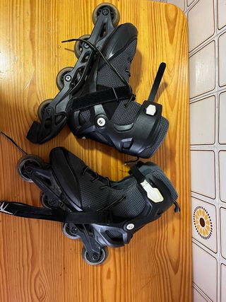 Patines en línea negros talla 46