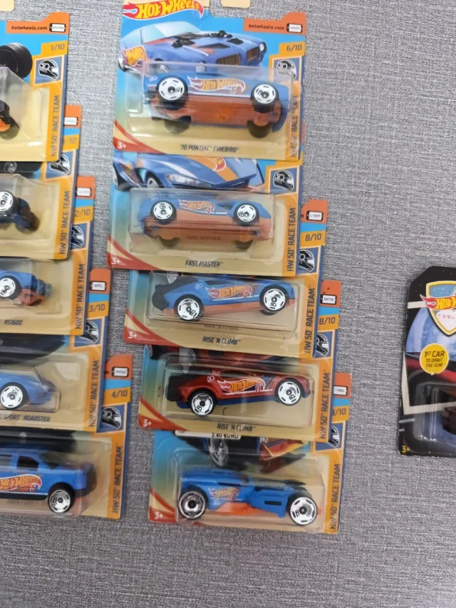 Lote Hot Wheels 50th Anniversary Race Team