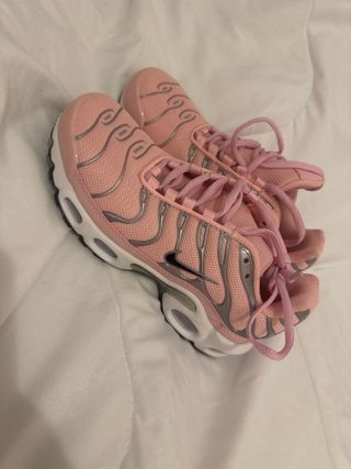 Nike Bambas Rosa y Plata