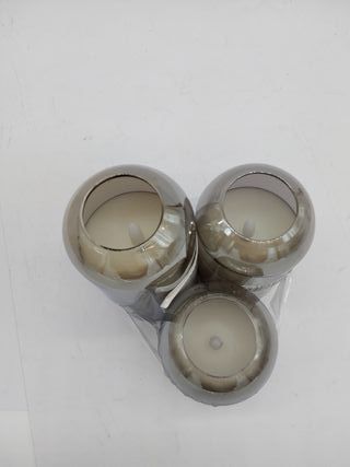 Candele elettriche e LED CCLIFE in cera vera con telecomando, funzione timer, fatte di paraffina, Funzionamento a batteria