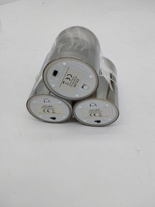 Candele elettriche e LED CCLIFE in cera vera con telecomando, funzione timer, fatte di paraffina, Funzionamento a batteria