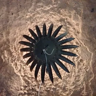 Lámpara antigua de Sol